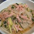 ゆるмαмα's cooksnap of when they made チリソースとナンプラーでタイ風春雨サラダ.