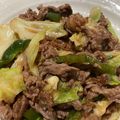 ゆみらんたん's cooksnap of when they made ■旨い！牛肉とキャベツのスタミナ炒め■.