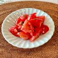 コムギ大好き's cooksnap of when they made トマト一品！和えるだけまろやか冷トマト.