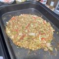 ニカちん's cooksnap of when they made みんなでワイワイ♪もんじゃ焼き.