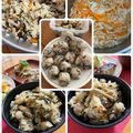 フジぽん's cooksnap of when they made 圧力鍋でしめじご飯.