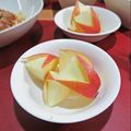 イベ長's cooksnap of when they made うさぎりんごのむき方.