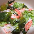 ももちゃんまこちゃん's cooksnap of when they made コレが黄金比！きゅうりとワカメの酢の物☆.