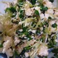 りお５１０'s cooksnap of when they made 簡単まぜるだけ！豆腐と貝割れ大根のサラダ.