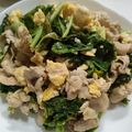 まみむめももか's cooksnap of when they made 栄養満点☆ケールと卵のマヨネーズ炒め.