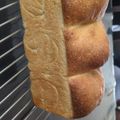 おむすび55's cooksnap of when they made **自家製酵母で山食**.