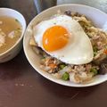 さやポニョ's cooksnap of when they made ガパオ★鶏挽肉のバジル炒めごはん.