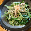 みなと食堂's cooksnap of when they made ピリッとおいしい☆水菜のおひたし.