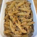 t_mayu's cooksnap of when they made ふきのきんぴら.