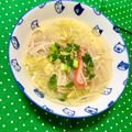 ふたごゆき's cooksnap of when they made 簡単♪白菜とカニカマのシャンタンスープ.