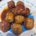 匡史さん's cooksnap of when they made いろいろアレンジ！簡単ミートボール！.