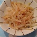 男の子4人のママもっち's cooksnap of when they made レンジで簡単☆ご飯のお供に・無限もやし。.