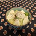 龍青空ママ's cooksnap of when they made 豆腐とアボカドのナムル風和え物.