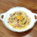 YCHキッチン's cooksnap of when they made 塩昆布で♪和風クリームパスタ.