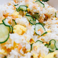 イエローベリル's cooksnap of when they made シロさんの鮭と卵と胡瓜で作るちらし寿司.