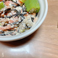 よしお03's cooksnap of when they made オクラとひじきの白和え.
