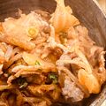 babibabi7's cooksnap of when they made もやしと豚こま肉のキムチ炒め.