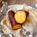 悠LOVE航's cooksnap of when they made 感動の焼きいも( ´ ｕ ` ).