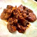 木漏れ日の台所's cooksnap of when they made 10分でできる♪　超簡単鶏レバーの甘辛煮.