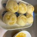 みちことりんご☆'s cooksnap of when they made 簡単♡HMでりんごのふわふわ蒸しパン.