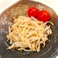 悠LOVE航's cooksnap of when they made 簡単♪もやしナムル.