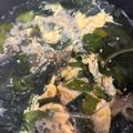 犬飼ってる's cooksnap of when they made ☆中華卵わかめスープ☆.