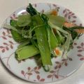 0720まま's cooksnap of when they made 小松菜と水菜のからし和え♪.