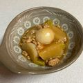 JILLIAN's cooksnap of when they made ✿とろ～り かぶと鶏ひき肉のあんかけ✿.