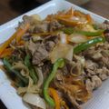 aiaiiwashi's cooksnap of when they made ☆チャプチェ☆.