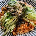 hibarisan☆'s cooksnap of when they made ピリ辛混ぜ素麺.