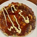 yoyo's cooksnap of when they made キャベツと油揚げのお好み焼き風オムレツ.