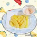 ♪としクック♪'s cooksnap of when they made フライドポテトは 明太マヨディップで.