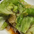 TeaChan214's cooksnap of when they made 中華風レタスの湯引き.