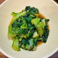 shogopapa's cooksnap of when they made レンジで2分！小松菜のごまおかか和え.