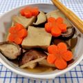 在宅勤務のおじさん's cooksnap of when they made ☆高野豆腐としいたけの煮物☆.