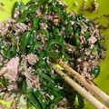kaedehana's cooksnap of when they made とっても簡単★無限ピーマン鶏ガラツナ版.