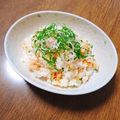もふもふクロさん's cooksnap of when they made 鮭とカニかまのちらし寿司☆.