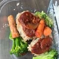 クックYLK9JZ☆'s cooksnap of when they made 我が家の定番、ハンバーグ.