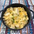 アドネ's cooksnap of when they made パパっと♪くずし豆腐のとろ～りチーたま丼.