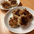 MEME72's cooksnap of when they made 豚コマdeジューシー☆焼き揚げメンチカツ.