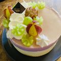 カズ形33's cooksnap of when they made 贅沢ぶどうのレアチーズケーキ♡.