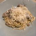 ピーナッツ子♪'s cooksnap of when they made ☆牡蛎とほうれん草のクリームソースパスタ.