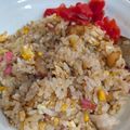 たかたかきよきよ(たかきよ)'s cooksnap of when they made 中身は炒飯♪のオムライスです♡.