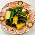 あっこ姉's cooksnap of when they made 厚揚げと小松菜、牛肉のオイスター炒め.