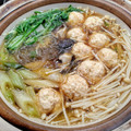 在宅勤務のおじさん's cooksnap of when they made 簡単♪鶏だんご鍋.
