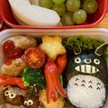 ももたろう☆'s cooksnap of when they made 簡単可愛い♥キャラ弁＊海苔トトロ♪.