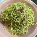 にこちゃんち's cooksnap of when they made コストコ バジルペーストでジェノベパスタ.