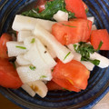 手抜きクック's cooksnap of when they made 長芋とトマトの和え物.