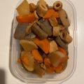 ももゆみ1230's cooksnap of when they made 簡単節約！大根・竹輪・こんにゃくの煮物.