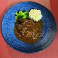 airao's cooksnap of when they made 超簡単☆牛肉赤ワイン煮込み.